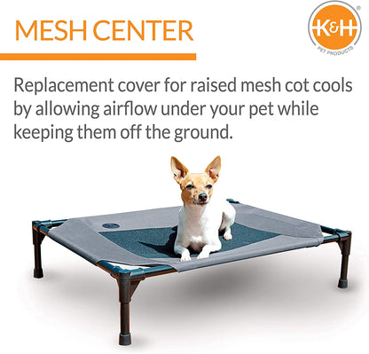 Original Pet Cot Replacement Cover for Elevated Dog Beds (Cot Sold Separately)