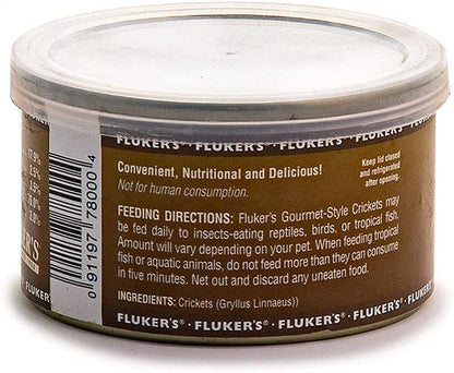 Gourmet Canned Food for Reptiles, Fish, Birds and Small Animals - Crickets