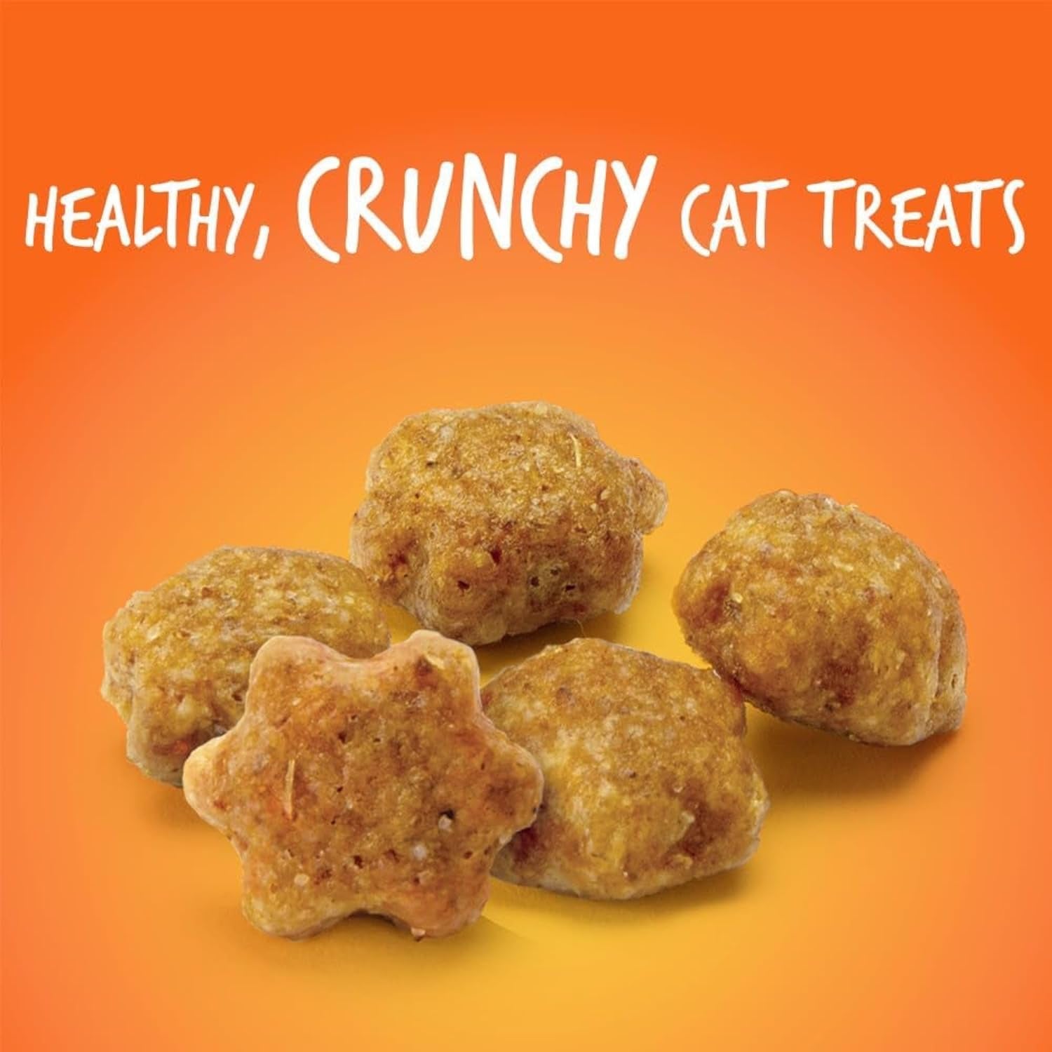 Crunchy Cat Treats | Healthy Cat Treats with Limited Ingredients | Low Calorie | 2.5 Ounces