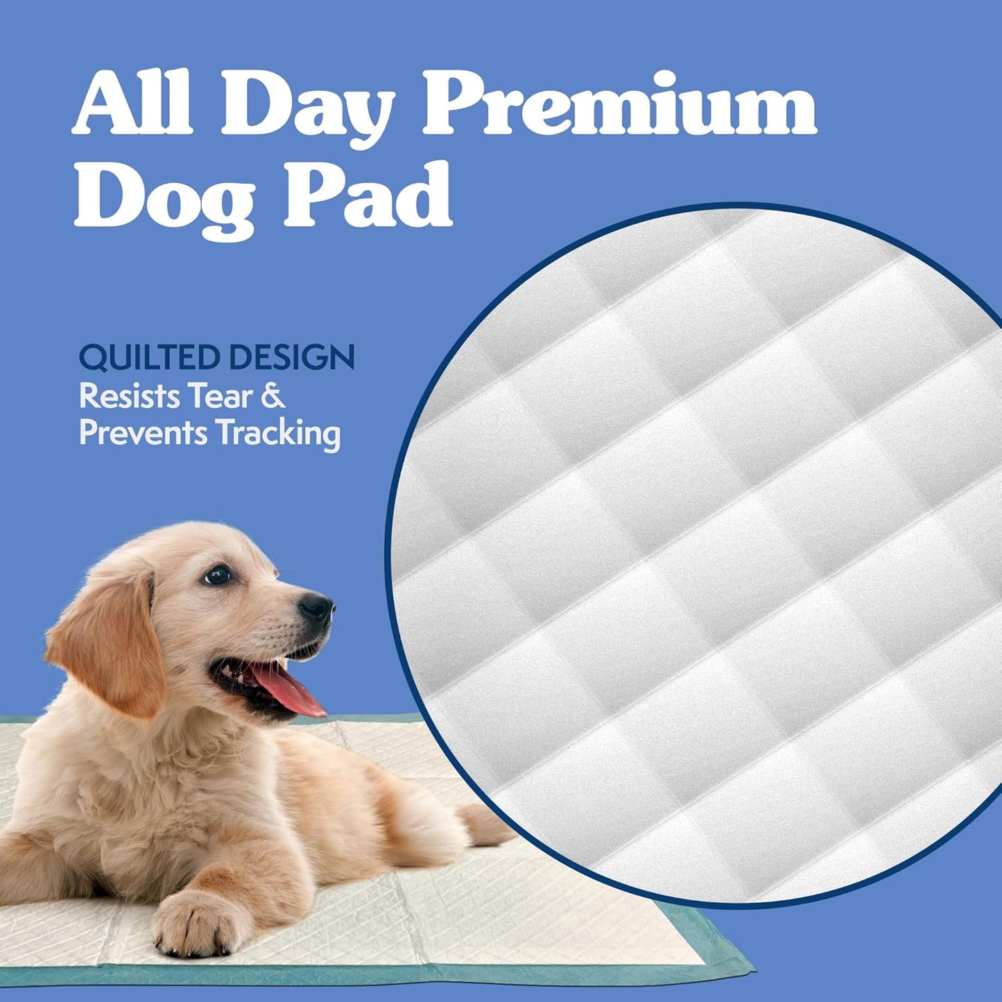 Extra Large Training Puppy Pads - 3 in 1 Attractant - Absorbs up to & Cups of Liquid - 28X30In - 50 Count