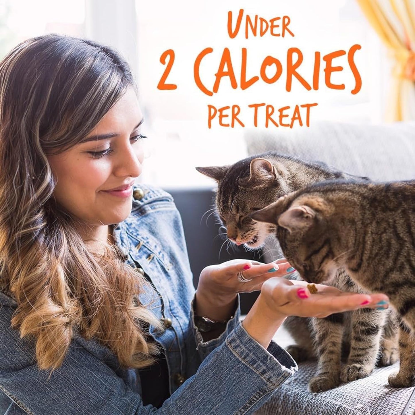 Crunchy Cat Treats | Healthy Cat Treats with Limited Ingredients | Low Calorie | 2.5 Ounces